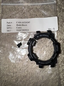 CASIO G-SHOCK Triple Sensor Frogman  Bezel  GWF-D1000B  Black Rubber Cover - Picture 1 of 2