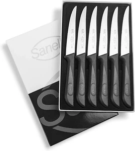 Sanelli Linea Skin Confezione Coltelli Costata Acciaio Inox - Foto 1 di 3
