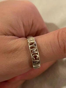 Ring Band 925 Sterling Silber Unikat Selten Gr. 9,25 UCLA - Bild 1 von 5