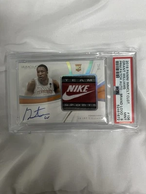 2019-20 Grant Williams Rookie Laundry Tag Auto /5 PSA 9 - Image 1 of 2