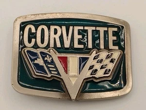 Vintage Chevrolet Corvette #2219 Belt Buckle - Picture 1 of 9