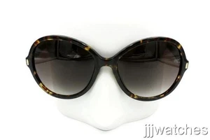 New Marc Jacobs Havana Round Sunglasses Black Lens 58mm MJ318/S IMUJS 58L $275 - Picture 1 of 8