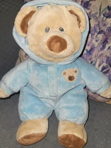 Oso de peluche Ty Pluffies PJ en pijama azul bebé oso peluche azul juguete suave amoroso - Imagen 1 de 1