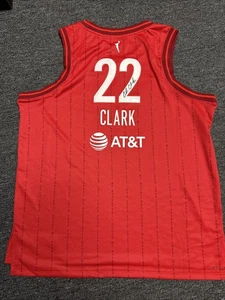 Caitlin Clark SIGNED RED REBEL INDIANA FEVER JERSEY autograph Panini COA ROOKIE - Picture 1 of 5