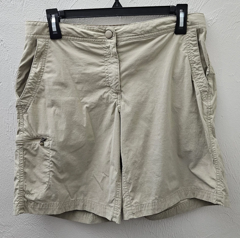 L.L. Bean женщин размер 8 водоотталкивающий комфорт шорты средней высоты туризм открытый  - Изображение 1 из 4
