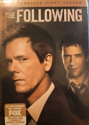 The Following (DVD 2014) Complete First Season Kevin Bacon Widescreen TV Series - Image 1 of 2