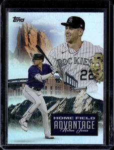 Nolan Jones Home Field Advantage 2024 Topps Update Series (HFA-26) - Case Hit - Picture 1 of 2