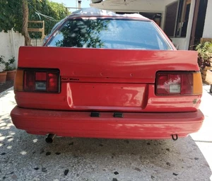 Toyota Corolla AE86 2-door Coupe Rear Ducktail / Boot Spoiler (fiberglass) - Picture 1 of 5