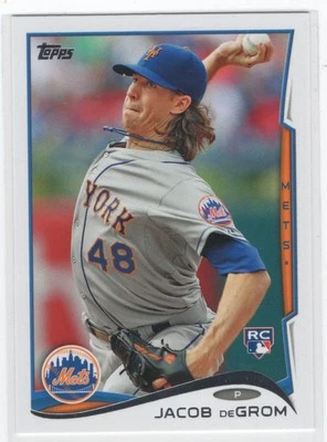 2014 TOPPS UPDATE ROOKIE JACOB DEGROM - Image 1 of 2