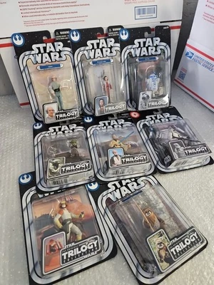 Lote Mixto de 8 Figuras de Acción Colección Trilogía Star Wars NUEVO  Foto 1 de 4