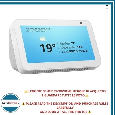 Pantalla Inteligente Alexa – Amazon Echo Show 5 Blanco Pantalla 5,5″ - SELLADO - Imagen 1 de 4