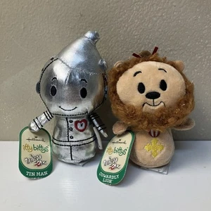 Itty Bittys Wizard Of Oz Tin Man Plush Doll And Cowardly Lion Plush Doll - Picture 1 of 5