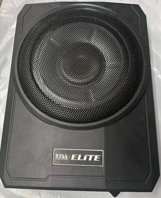 BOSS Elite SLIM10 Amplified Car Subwoofer - Low Profile, 10", Self-Contained - Image 1 of 4
