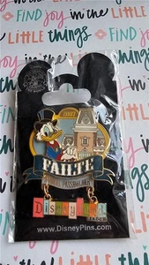 Disney DLR - Welcome Annual Passholders 2007 - Scrooge McDuck Failte LE Pin - Picture 1 of 1