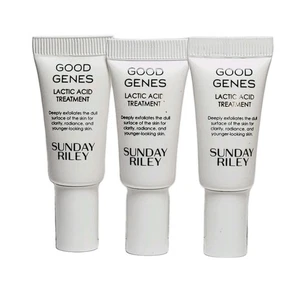 3× Sunday Riley Good Genes All In One Lactic Acid Treatment 5ml Samples - Picture 1 of 1