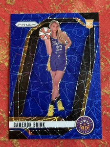2024 Panini WNBA Prizm Cameron Brink Blue Velocity #143 Rookie RC Los Angeles - Bild 1 von 2