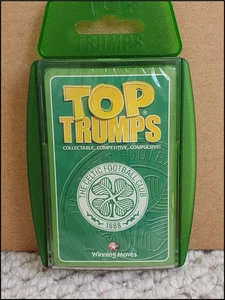 TOP TRUMPS CELTIC FOOTBALL CLUB FC New Sealed 2001 Card Game Winning Moves - Picture 1 of 5