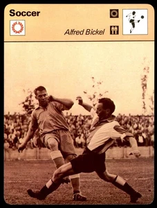 1977 Sportscaster #28-17 Alfred Bickel - Soccer VG/EX - Bild 1 von 2