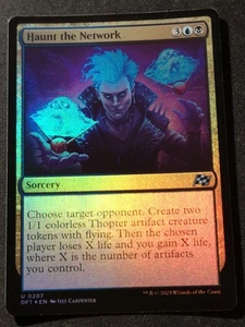 Haunt The Network - Foil - DFT - MTG - EN - NM - 0207 - Picture 1 of 1