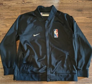 Nike Full Zip Jacke Herren Gr. XL Schiedsrichter Logo Patch NBA Team Player Issue - Bild 1 von 8