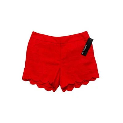 Alice Collection Lujo Mezcla de Lino Nantucket Rojo Preppy Vestido Pantalones Cortos Nuevo con Etiquetas Talla 2 Foto 1 de 4