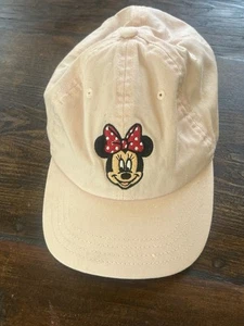 Disney Minnie Mouse Adjustable Baseball Cap/Hat Size Toddler Pink - Picture 1 of 6