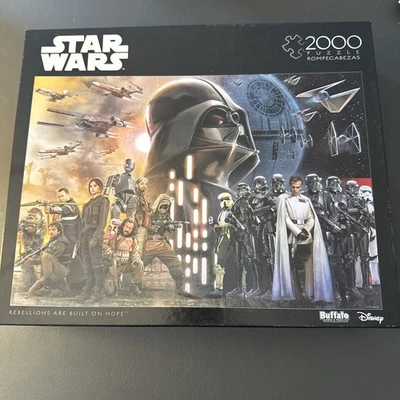 Disney Star Wars "Rebellions Are Built On Hope" Jigsaw Puzzle (2000) - Image 1 of 3
