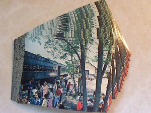 CONN. VALLEY RAILROAD DEPOT ESSEX, CT! IDENTICAL POSTCARD LOT OF 24 UNUSED! 3q - Picture 1 of 5