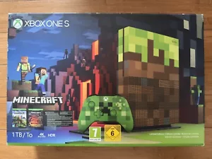 Microsoft Xbox One S Minecraft Limited Edition Bundle 1TB Gebraucht - Bild 1 von 24