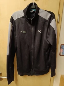 Puma AMG Petronas F1 Mercedes Sweatshirt Zip Jacke Kaputze Puma Sweatjacke - Bild 1 von 3