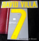 Official Barcelona David Villa 7 2011-12 Football Name/number badge Home & Away