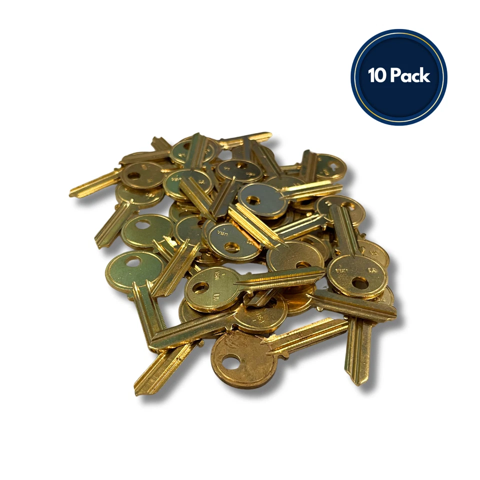 Y1 Key Blanks (10 Pack) Compatible with Yale Y1 Keys - Image 1 of 3