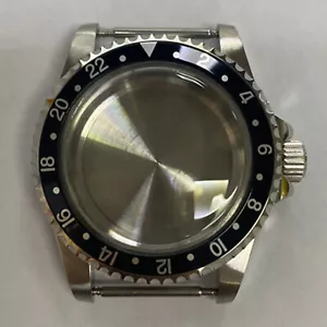 Edelstahl Uhrengehäuse für NH35 NH36 mechanisches Uhrwerk 39,5 mm - Bild 1 von 12