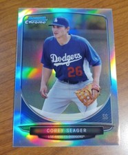 2013 Bowman Draft Chrome Top Prospect Refractor #TP-42 Corey Seager Dodgers
