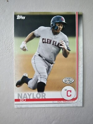 2019 Topps Pro Debut Base #186 Bo Naylor AZL Indians Cleveland Guardians Rookie - Image 1 of 2