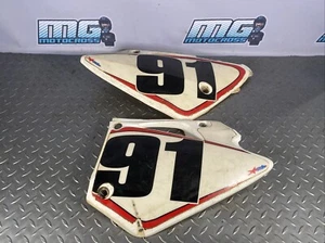 2005 Gas Gas FSE 450 SIDE COVERS GUARDS PLASTICS FAIRING - Picture 1 of 4