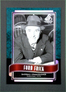 2003 SP Legendary Cuts #62 Ford Frick Green /25