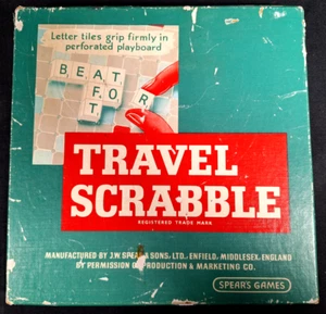 Travel Scrabble 1960 Spears Games Choose Your Individual Spare/Replacement Parts - Picture 1 of 27