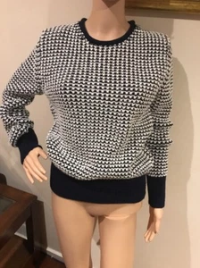 ❤️❤️New Giorgio Di Mare Jersey Cotton Top Wool Jacket Jumper Size 6 8 ❤️❤️❤️ - Bild 1 von 8