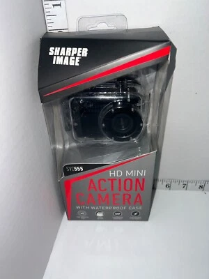 Sharper Image HD Mini Action Camera SVC555 HD 5 MP NIP waterproof case NEW - Image 1 of 4