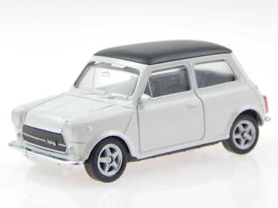Mini Cooper Classic creme modello di auto Welly 1:60 - Immagine 1 di 4
