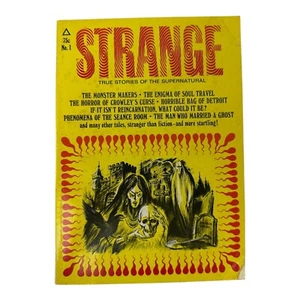 STRANGE TRUE STORIES OF THE SUPERNATURAL #1 BY BRAD STEIGER 1971 - Picture 1 of 6