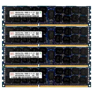 PC3L-10600 4x16GB HP Proliant DL360P DL380E DL380P DL385P DL560 G8 Memory Ram - Picture 1 of 1