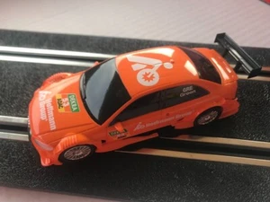 Scalextric compact audi a4 dtm naranja green de circuito!!! - Imagen 1 de 5