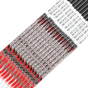 Ejes de flecha de carbono puro 32"" SP300-800 ID6,2 mm arco de caza tiro con arco hágalo usted mismo flecha - Imagen 1 de 24