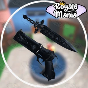 Roblox Murder Mystery 2 MM2 dunkles Set göttliche Messer und Waffen - Bild 1 von 3