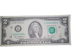 2013 $2 Birthday Note 02/26/1935 San Francisco Circulated - Picture 1 of 2