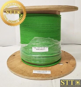 KS24194-L3-10-GN-125 TELCOFLEX 56968201 CAVO ALIMENTAZIONE 10 AWG 600 VOLT GN 125FT NUOVO - Foto 1 di 3