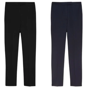 Ladies M&S High Waist BI STRETCH Slim Ankle Grazer Trousers Sizes 6 - 20 - Picture 1 of 3