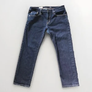 Adriano Goldschmied Jeans Mens 34x28* Blue Denim AG The Matchbox Slim Straight - Picture 1 of 20